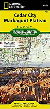 Cedar City Markagunt Plateau Map (TI-702)